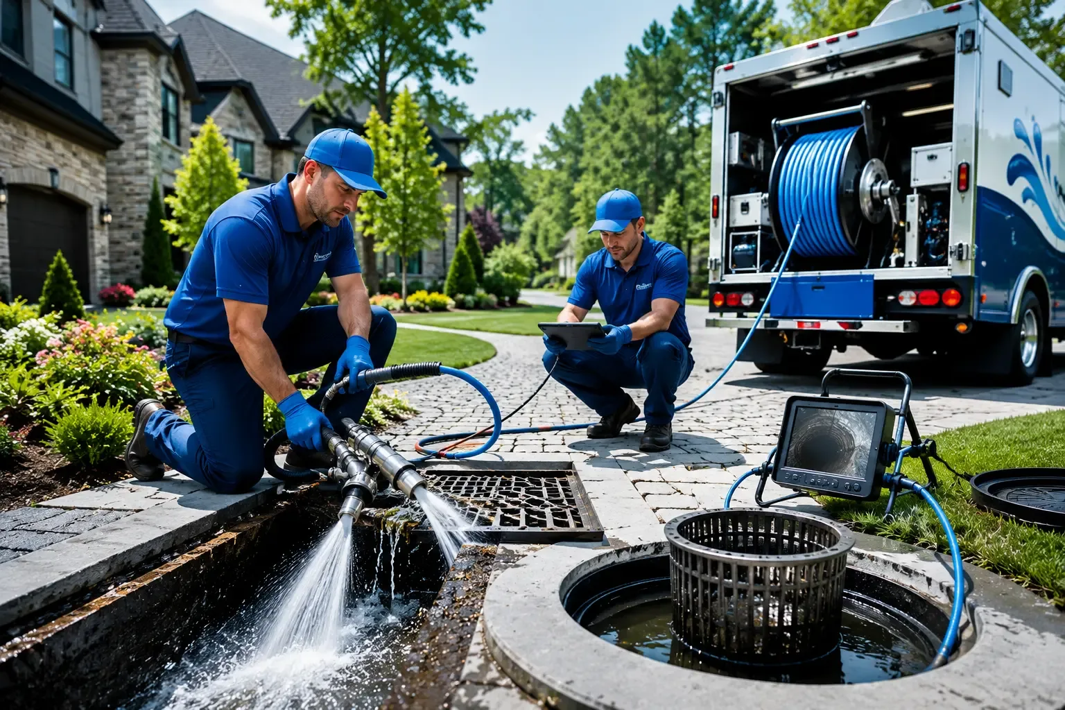Local outdoor drain cleaning professionals in Webster City, IA